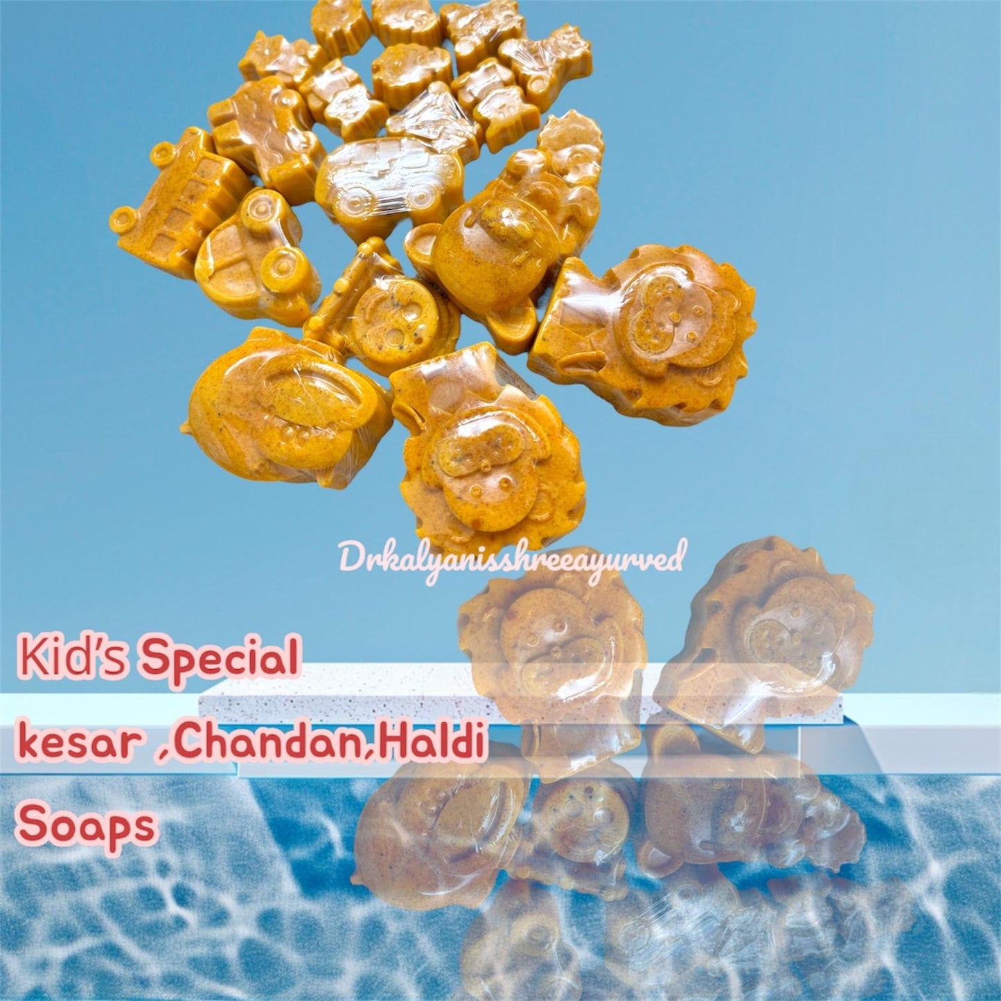 Kids Special Kesar Chandan Haldi Soap