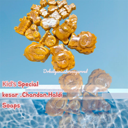 Kids Special Kesar Chandan Haldi Soap